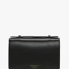 Sac Dorian petit format en cuir noir Sac Dorian petit format en cuir noir