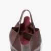 Sac fourre-tout de voyage The Victoria en cuir bordeaux Sac fourre-tout de voyage The Victoria en cuir bordeaux