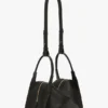 Sac Victoria Plié en cuir noir Sac Victoria Plié en cuir noir