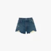 Short délavé bleu moyen