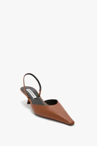Sloane Halter Back 45 en cuir Dark Tan Sloane Halter Back 45 en cuir Dark Tan