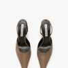 Sloane Halter Back 75 en cuir gris tourterelle Sloane Halter Back 75 en cuir gris tourterelle