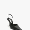 Sloane Halter Back 75 en cuir noir Sloane Halter Back 75 en cuir noir
