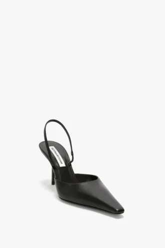 Sloane Halter Back 75 en cuir noir Sloane Halter Back 75 en cuir noir