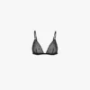 Soutien-gorge en maille à paillettes, noir Soutien-gorge en maille à paillettes, noir