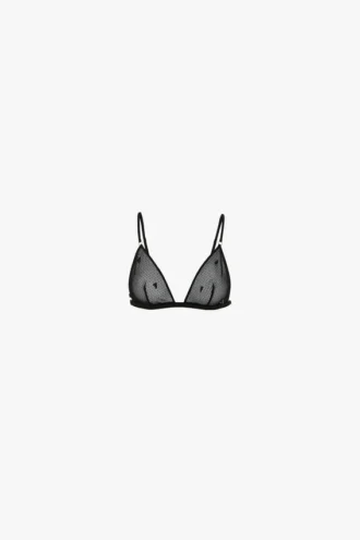 soutien gorge en maille paillettes noir 1 330x495 - Soutien-gorge en maille &agrave; paillettes, noir