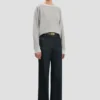 Sweat-shirt Constance en gris chiné Sweat-shirt Constance en gris chiné