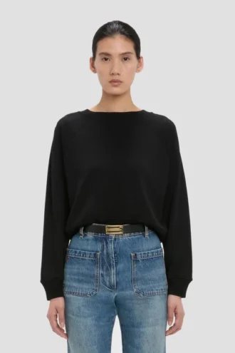 Sweat-shirt Constance noir