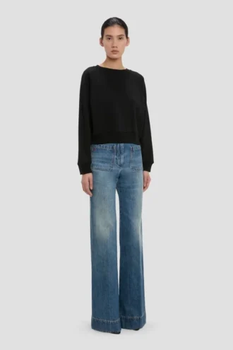 Sweat-shirt Constance noir