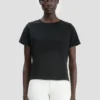 T-shirt ajusté noir T-shirt ajusté noir