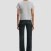 T-shirt ajusté Shrunken en gris chiné T-shirt ajusté Shrunken en gris chiné