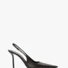 The Victoria Stiletto Slingback 100 en cuir noir The Victoria Stiletto Slingback 100 en cuir noir