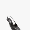 The Victoria Stiletto Slingback 100 en cuir noir The Victoria Stiletto Slingback 100 en cuir noir