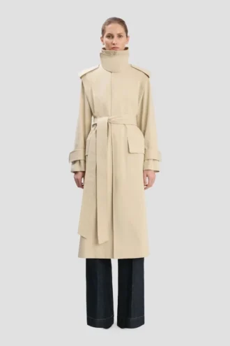 Trench-coat Philippa en beige
