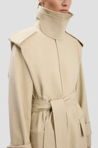 Trench-coat Philippa en beige