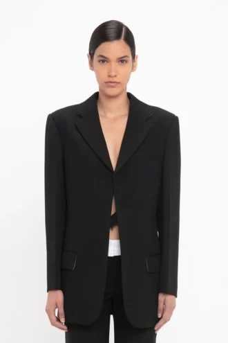 Veste de smoking noire