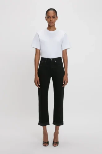 Victoria Jeans en noir délavé